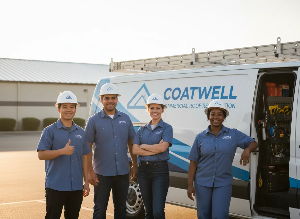 Commercial roof coating company in Grove City, OH